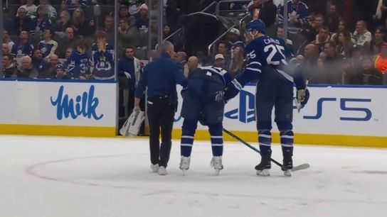 Auston Matthews Injured: Toronto Maple Leafs Silent on Radko Gudas Hit