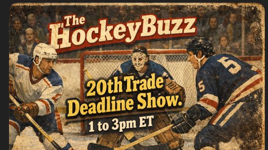 Carlson>Ducks, Garland>Columbus, Trade Deadline Show, 1pm (Eklund)